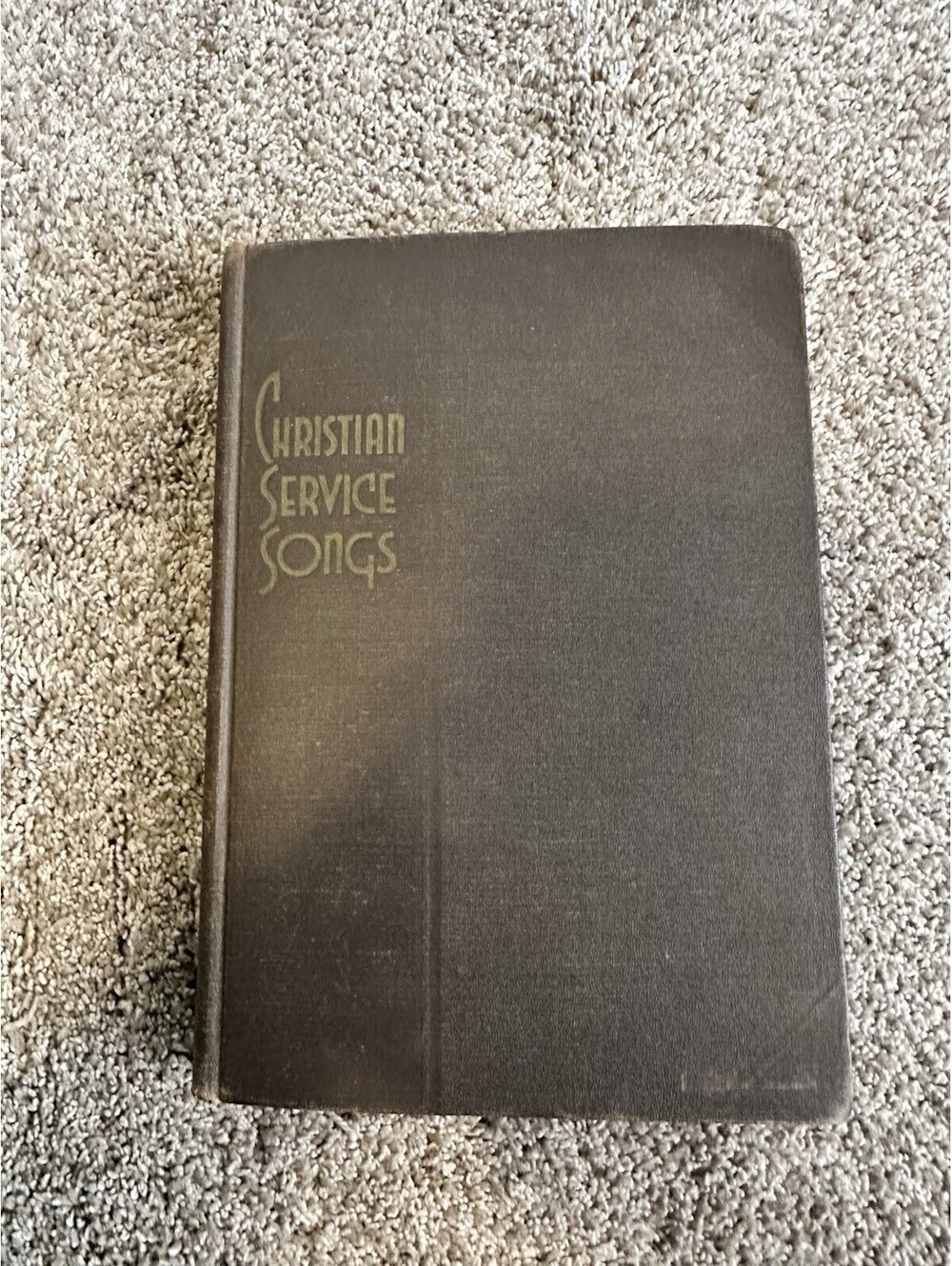 Vintage 1939 Hymnal Christian Service Songs Rodeheaver Hall-Mack Cloth Hardcover